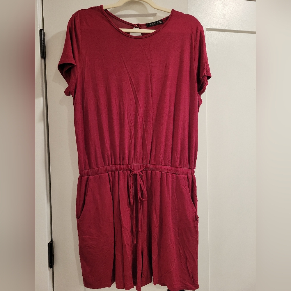 Chic Red Women's Jumpsuit